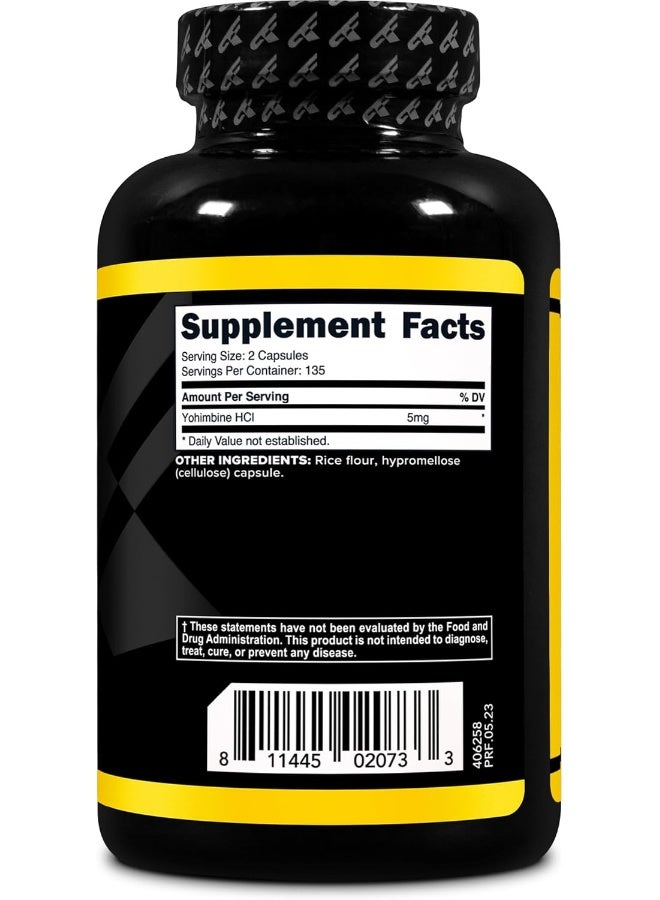 PrimaForce Yohimbine HCl 2.5mg, 270 Capsules - Premium Supplement, Boosts Performance, Zero Fillers, Non-GMO and Gluten Free - Image 4